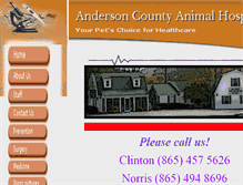 Tablet Screenshot of animalhospitaltn.com